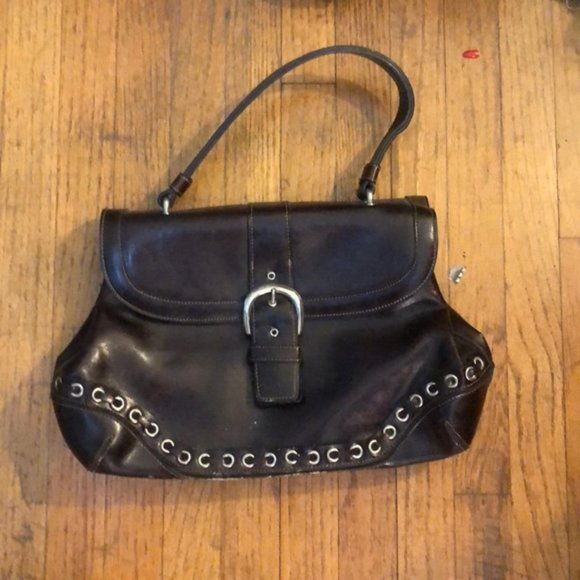 Rina Rich Brown handbag - Picture 1 of 5